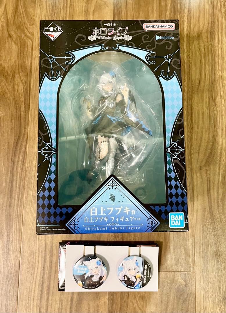 一番くじ ホロライブ 白上フブキ フィギュア おまけ付き