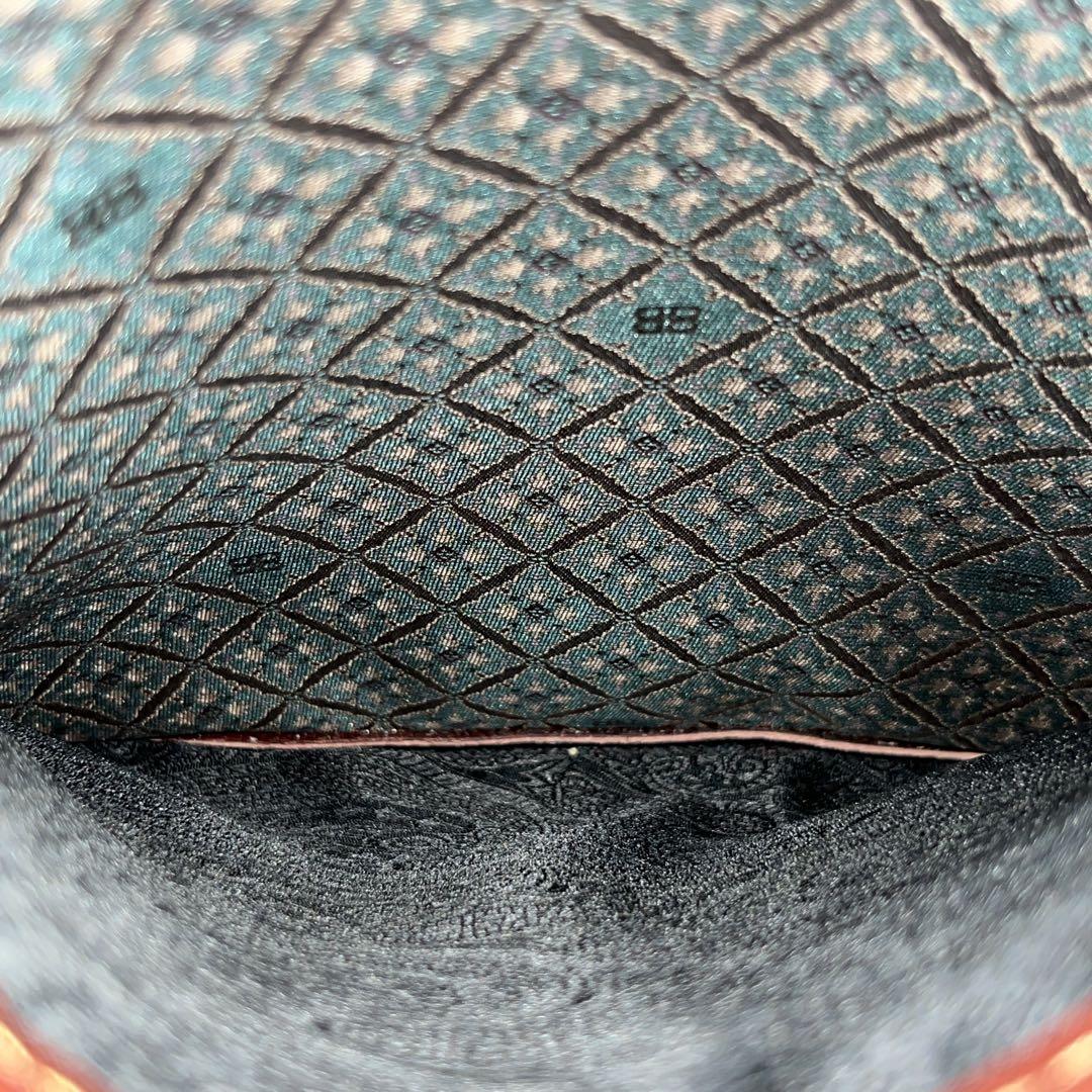 希少　オールド　バレンシアガ　2way ボストンバッグ　ロゴ金具　緑　y2k