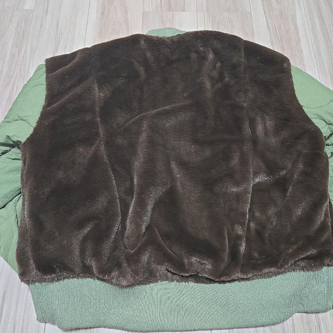 KHA:KI　カーキリバーシブル MA-1