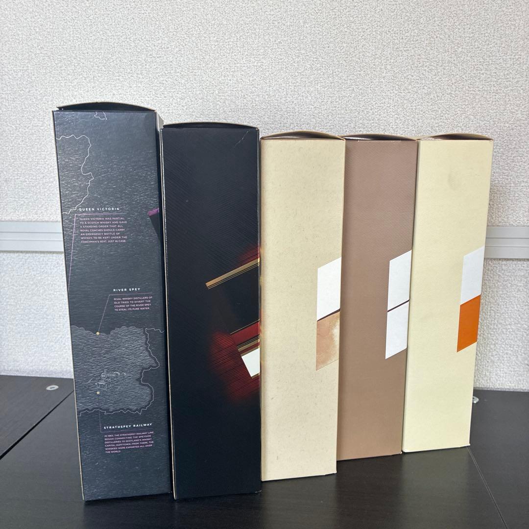 ジョニーウォーカー5本セット未開封