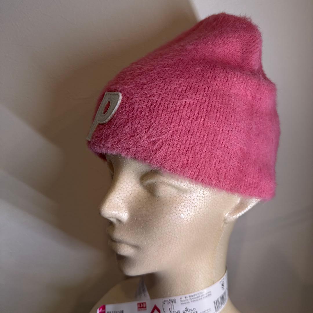 帽子 Palace Mohair P Nein Cuff Beanie PINK