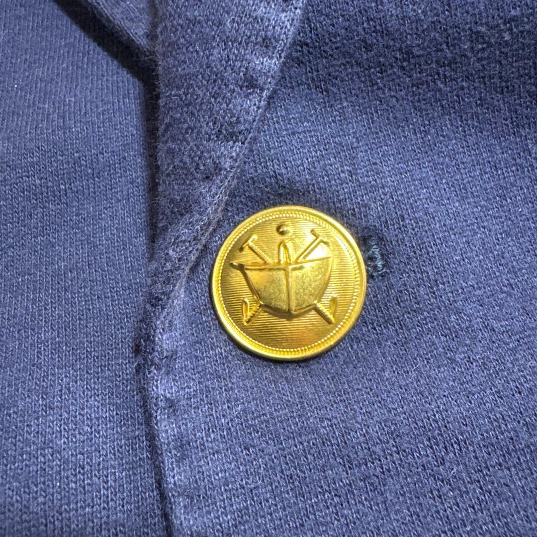 希少　ラルフローレン　ブリオン刺繍 乗馬 クラシック ジャケット　ネイビー　金釦