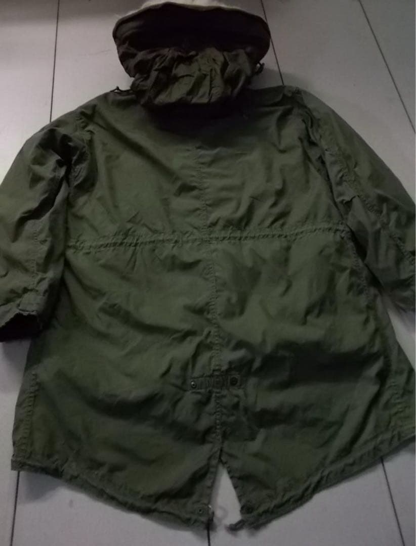 初期型 Ｍ65 アルミジップ フィッシュテールパーカー フルセット SMALL