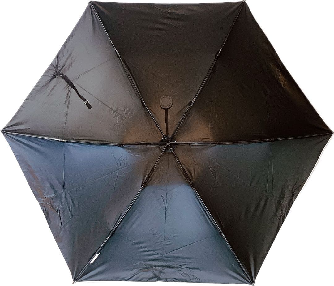 新品★マッキントッシュフィロソフィー★ドットゴースト晴雨兼用折りたたみ日傘★傘白