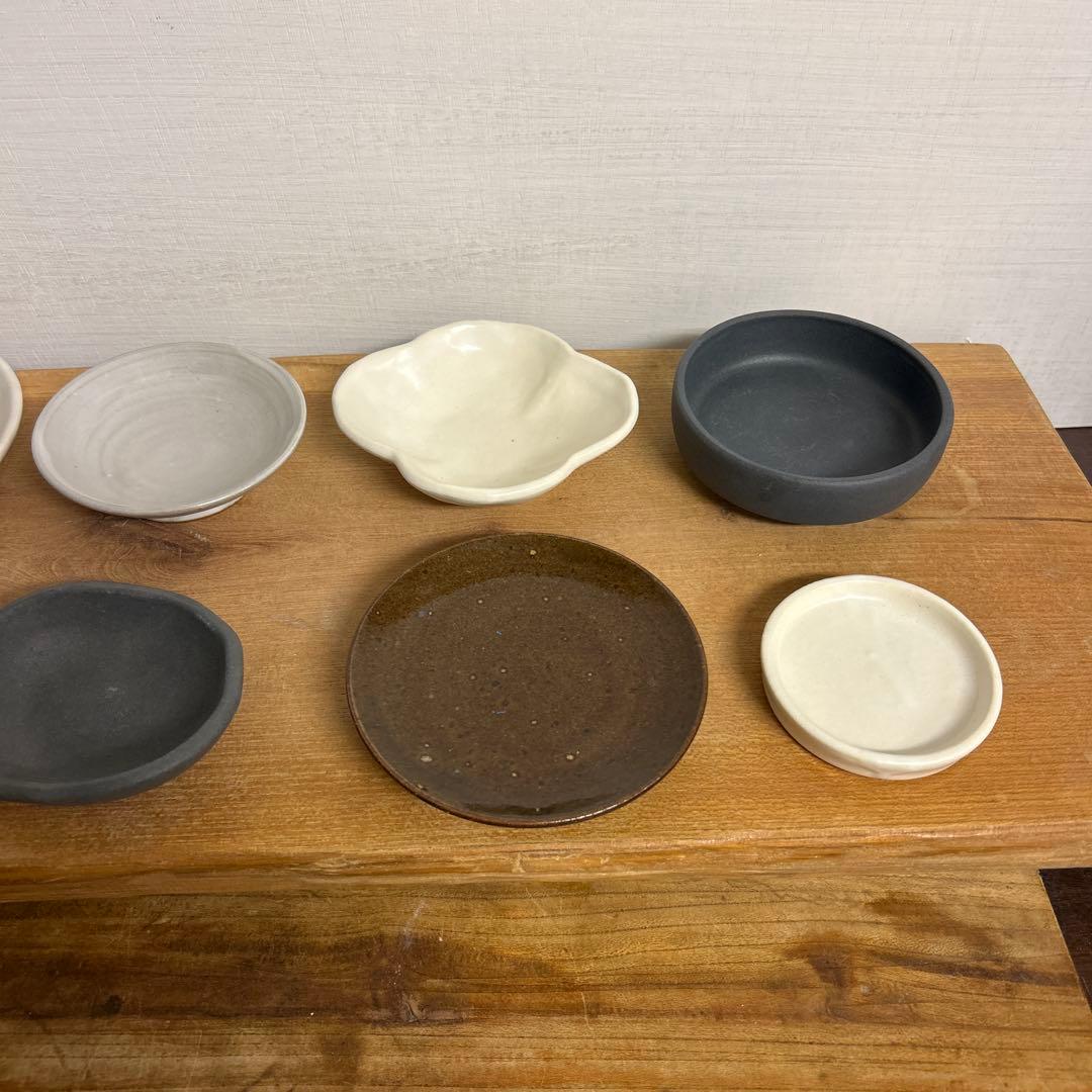sckcrew　新品　陶器　陶芸作家　豆皿10個a