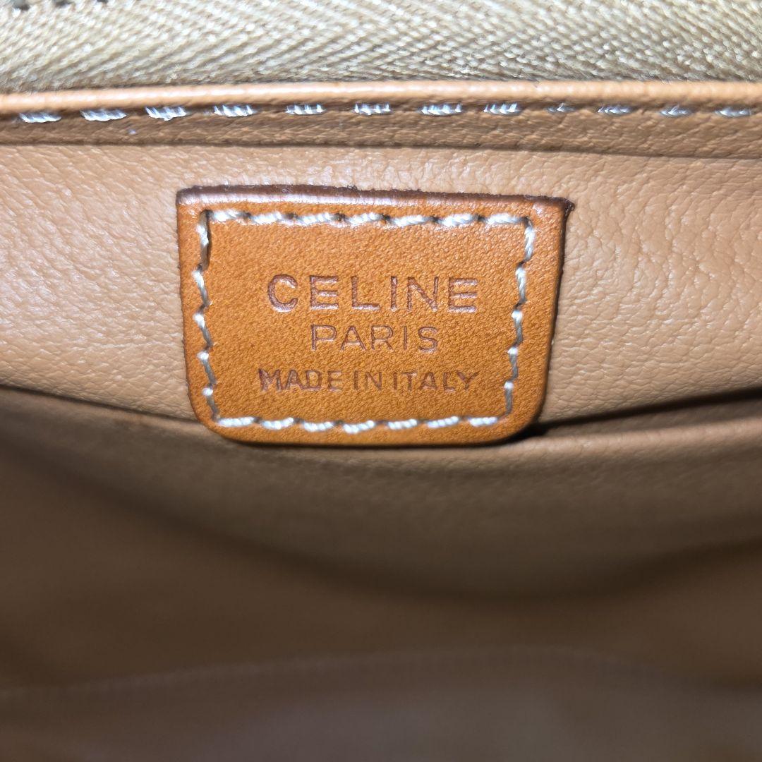 CELINE セリーヌ クラッチバッグ ポーチ大 マカダム柄