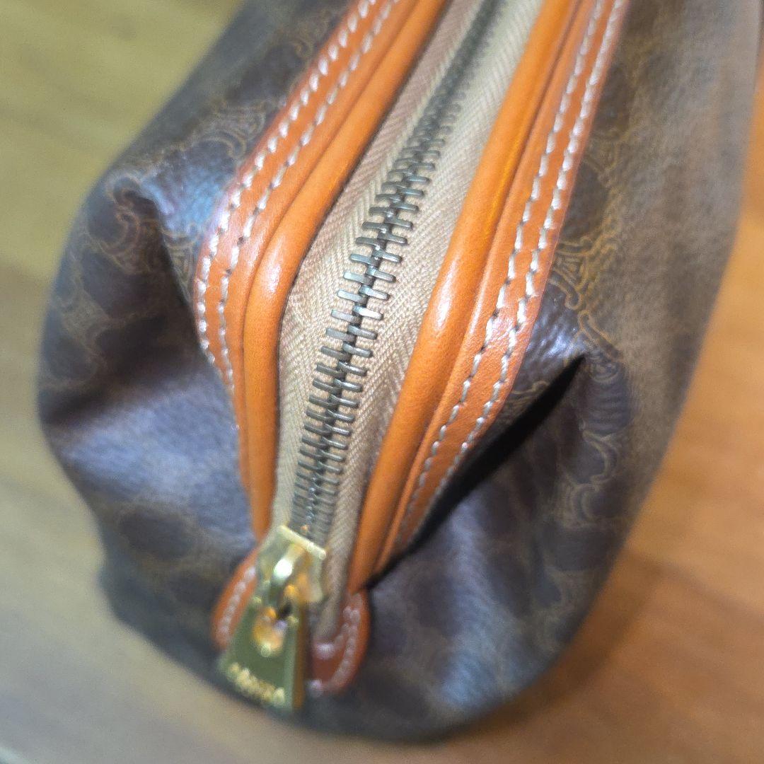 CELINE セリーヌ クラッチバッグ ポーチ大 マカダム柄