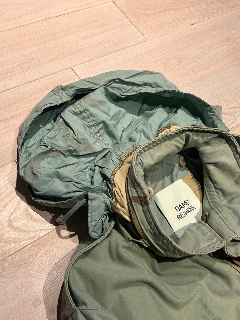 OAMC　RE-WORK M-65 JACKET, DESERT CAMO