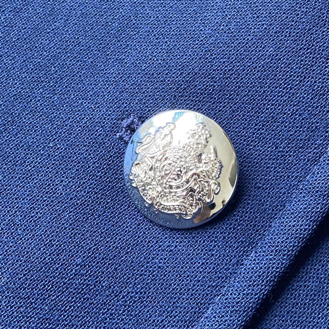 Ralph Lauren 銀ボタン テーラードジャケット ネイビー Lサイズ