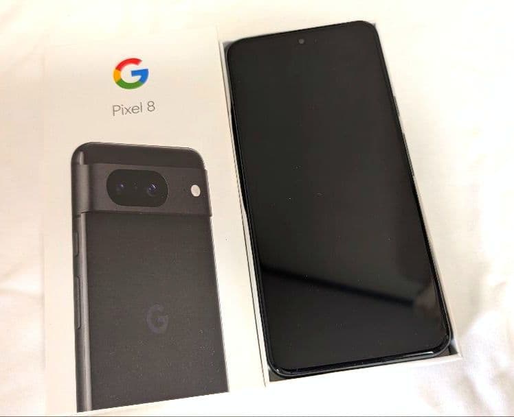 【美品】Google Pixel 8 256GB Obsidian