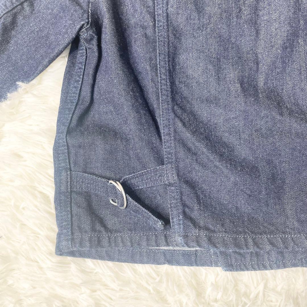 【極美品】si-si-si Comfort ダブル デニムジャケット M