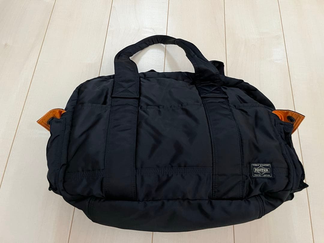 PORTER タンカー ダッフルバッグ ボストンバック　ブラック