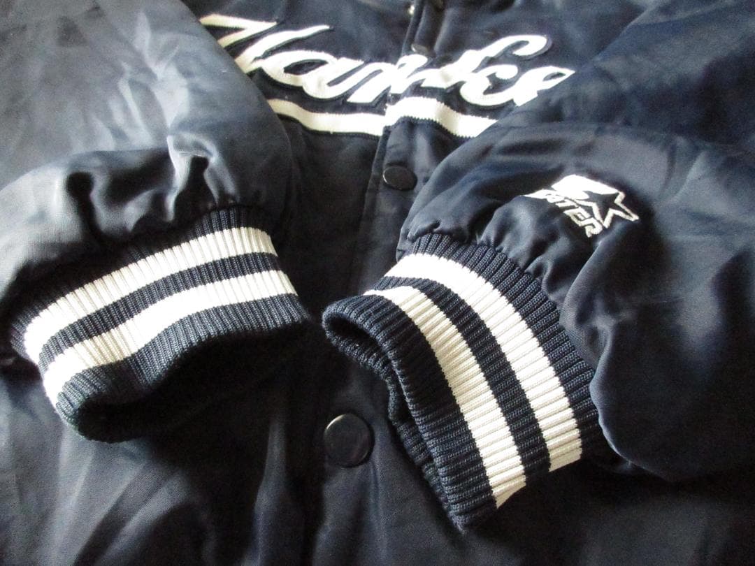 ★美品STARTER【ニューヨークヤンキース】中綿スタジャンL