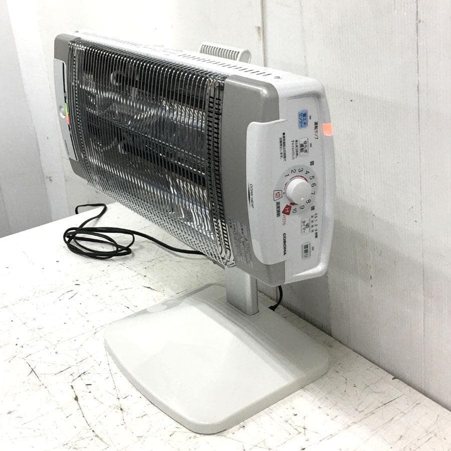 コロナ DH-1218R 電気ストーブ コアヒート シーズヒータ－首振り機能