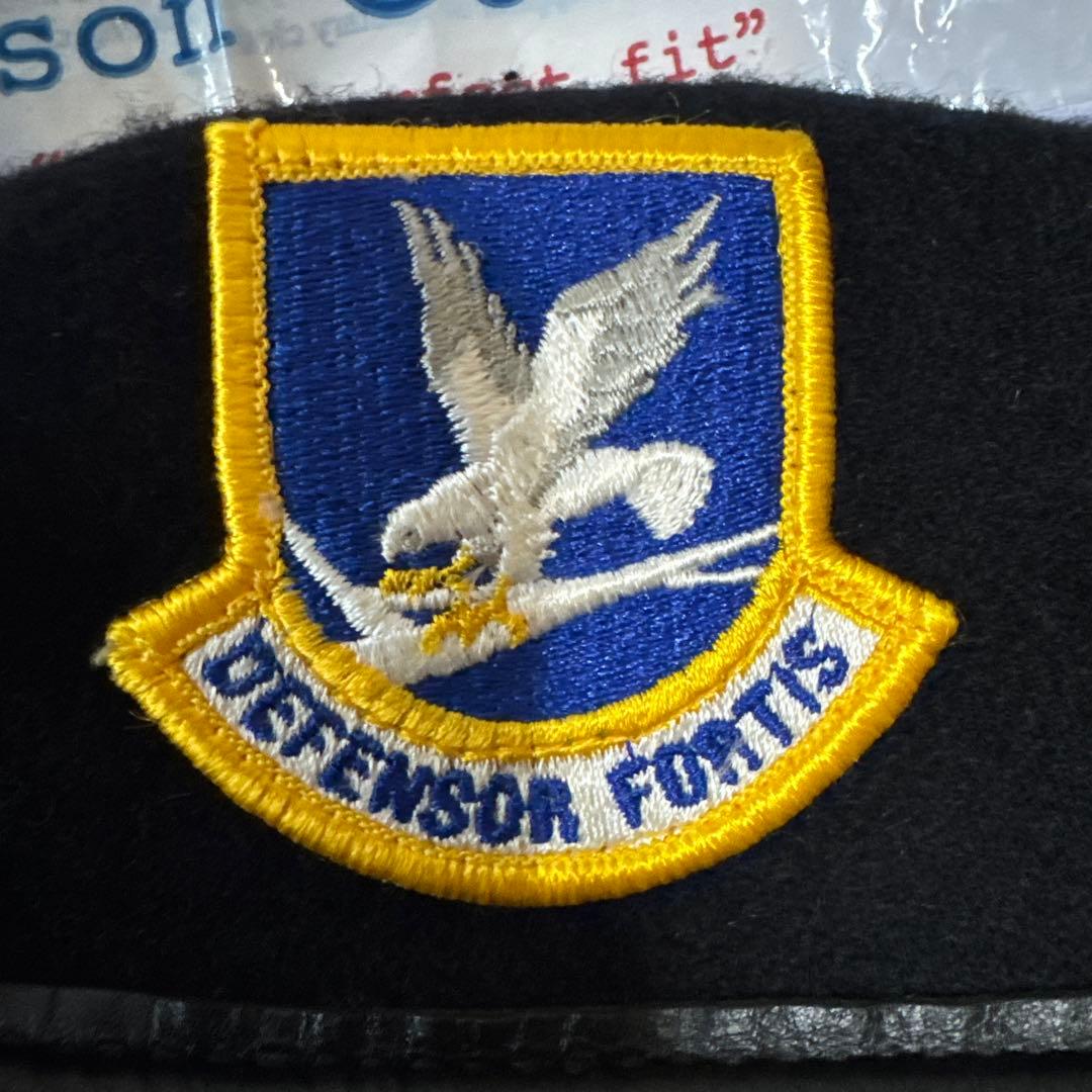 Garrison Collection 黒 ベレー帽 米軍実物