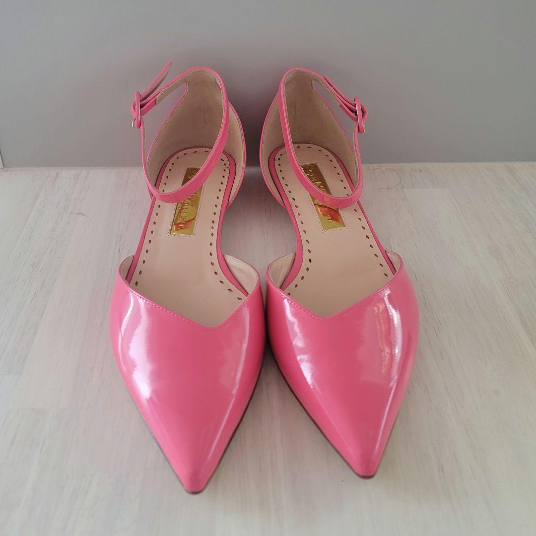 【美品】RupertSanderson ルパートサンダーソンポインテッドシューズ