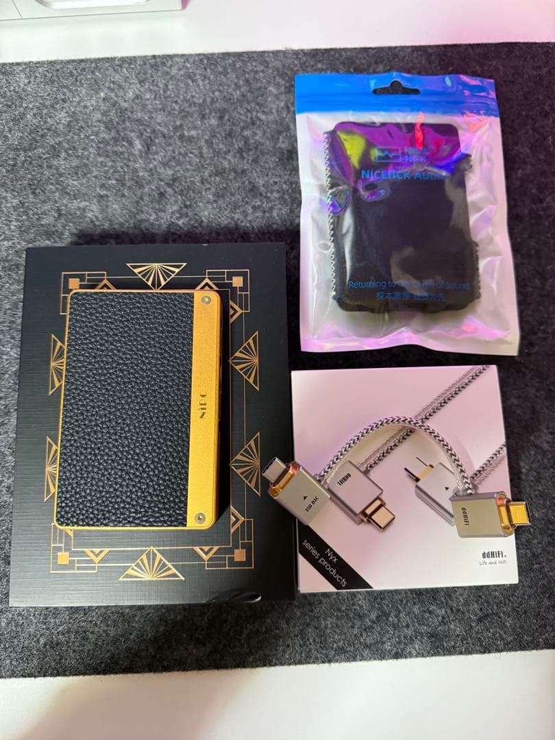 NIPO A100 ブラック ddhifi TC09L ケース付き