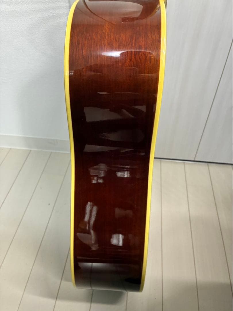 Morris モーリス アコースティックギター 左利き用レフティ ソフトケース付