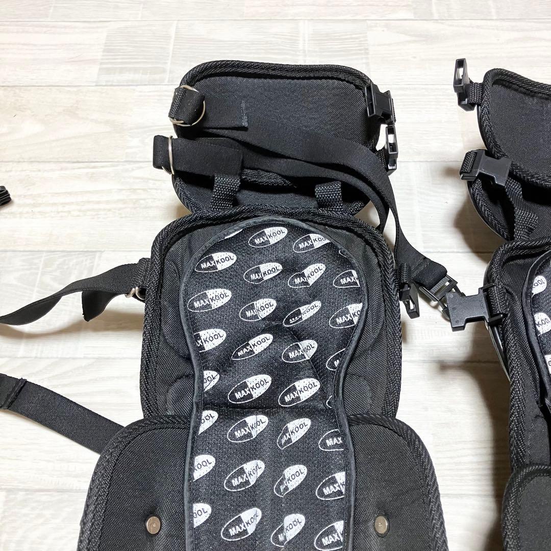 美品　2点セット　キャッチャー　防具　プロテクター　レガース　一般　大人用　軟式