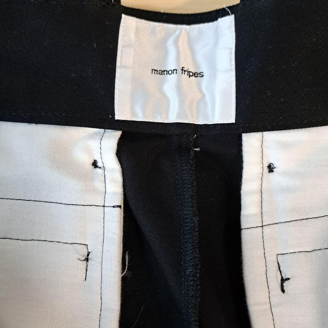 マノンフリップ【未使用品】マイグルカパンツ　ブラック　サイズ1