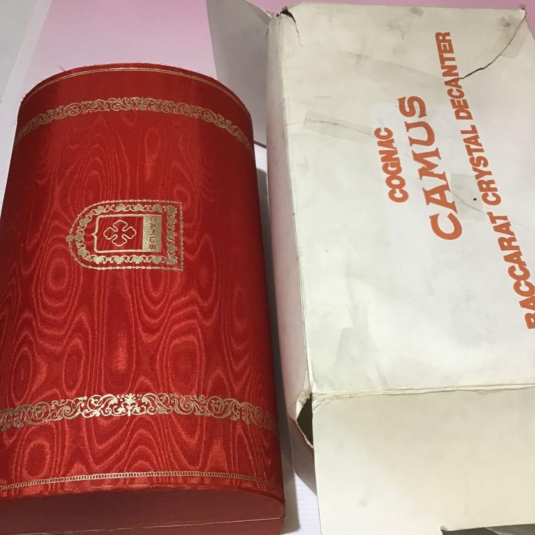 5021499 CAMUS カミュ 未開封 バカラクリスタル 箱入り 古酒 完品