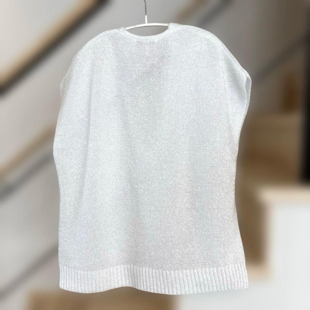 アナイ♡2026SS♡ ラメシャギーＶネックジレ