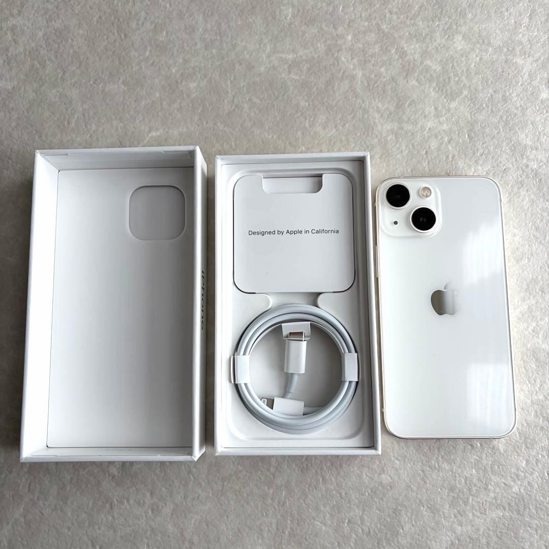 iPhone 13 mini 本体 ホワイト 128GB SIMフリー