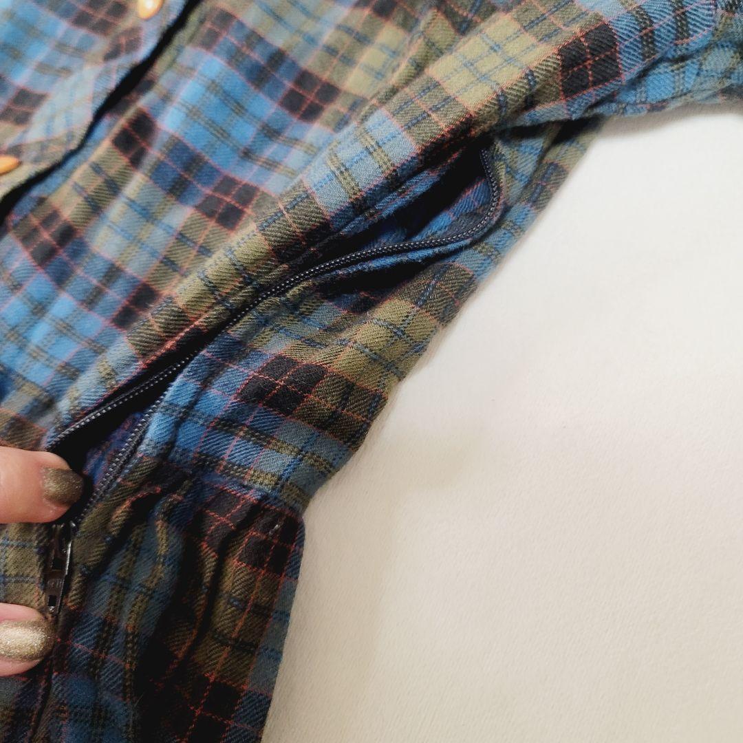 レア極美品LAURA ASHLEYヴィンテージチェック柄フリルロングワンピース