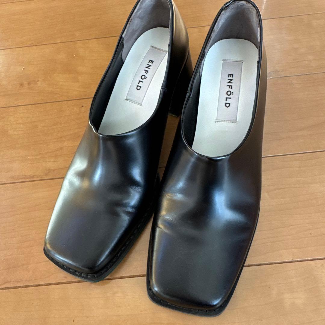 ENFOLD ブラック ローファー 36