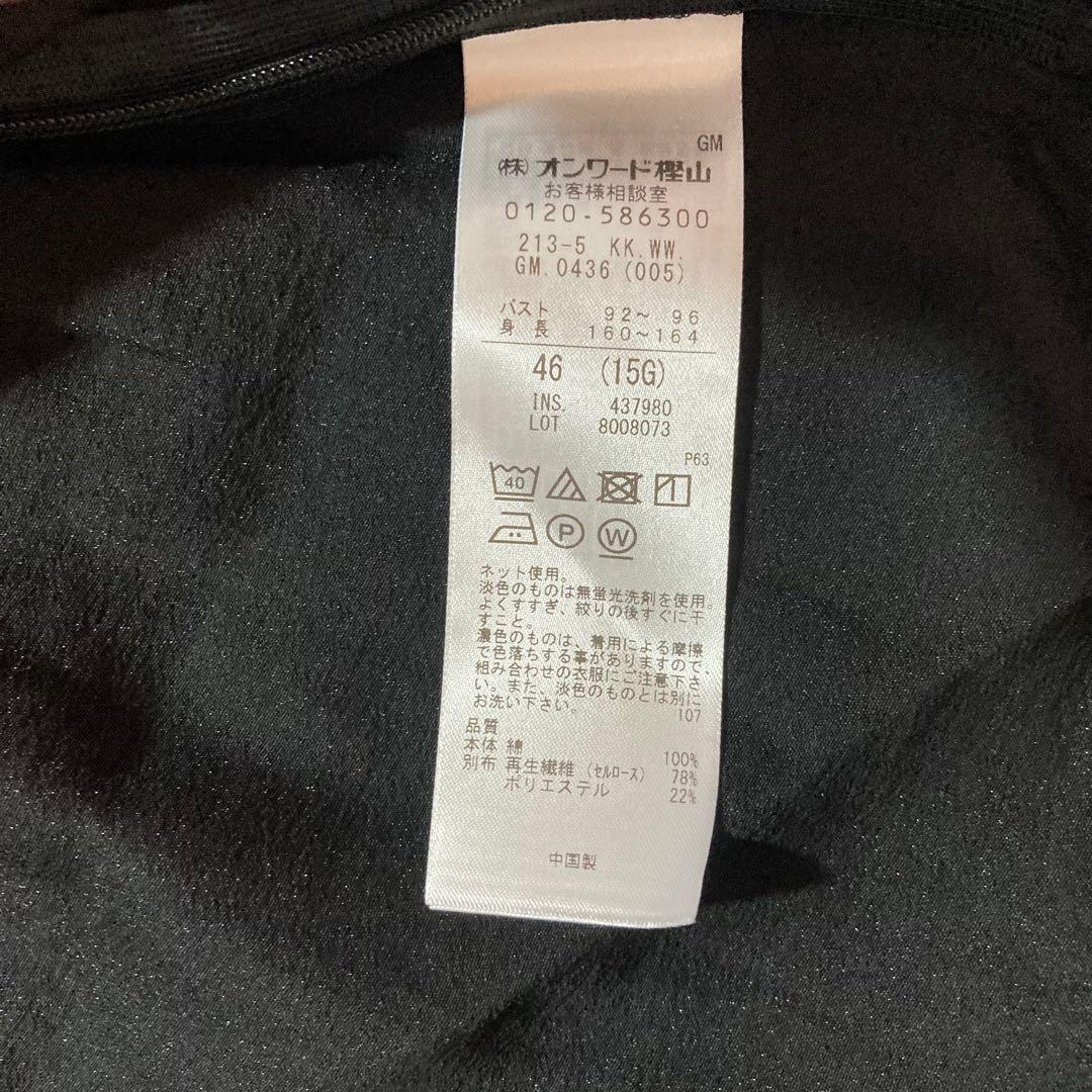 ひー様　試着のみ　2025 23区　46 オーガンジービスチェコンビ カットソー