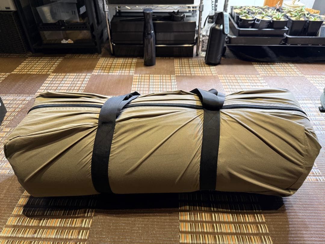 ラーテルワークス 10cm R値7.7インフレーターマットポンプ自動膨張シングル