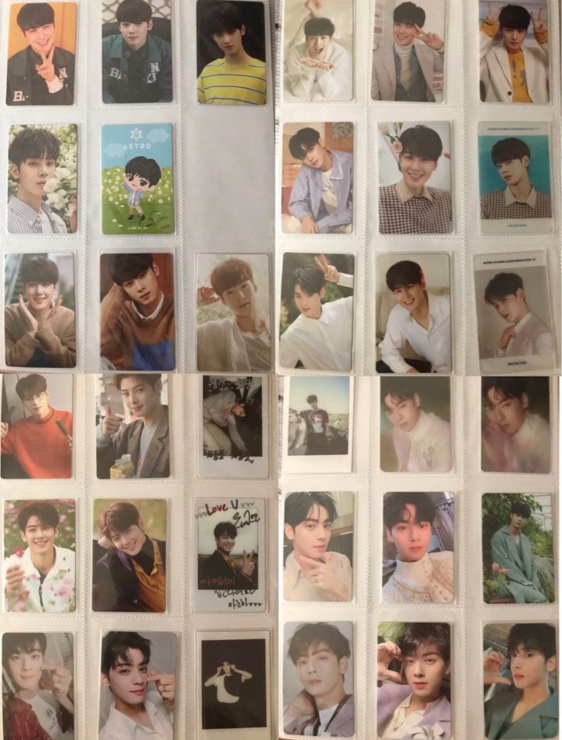 ASTRO チャウヌ ウヌ トレカ まとめ売り