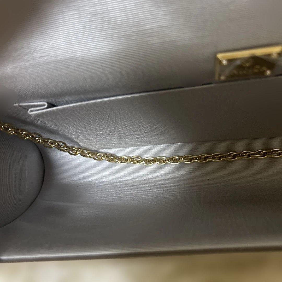 【未使用級】現行　岩佐（SHINCA）　メロウ　サンドベージュ　パーティーバッグ