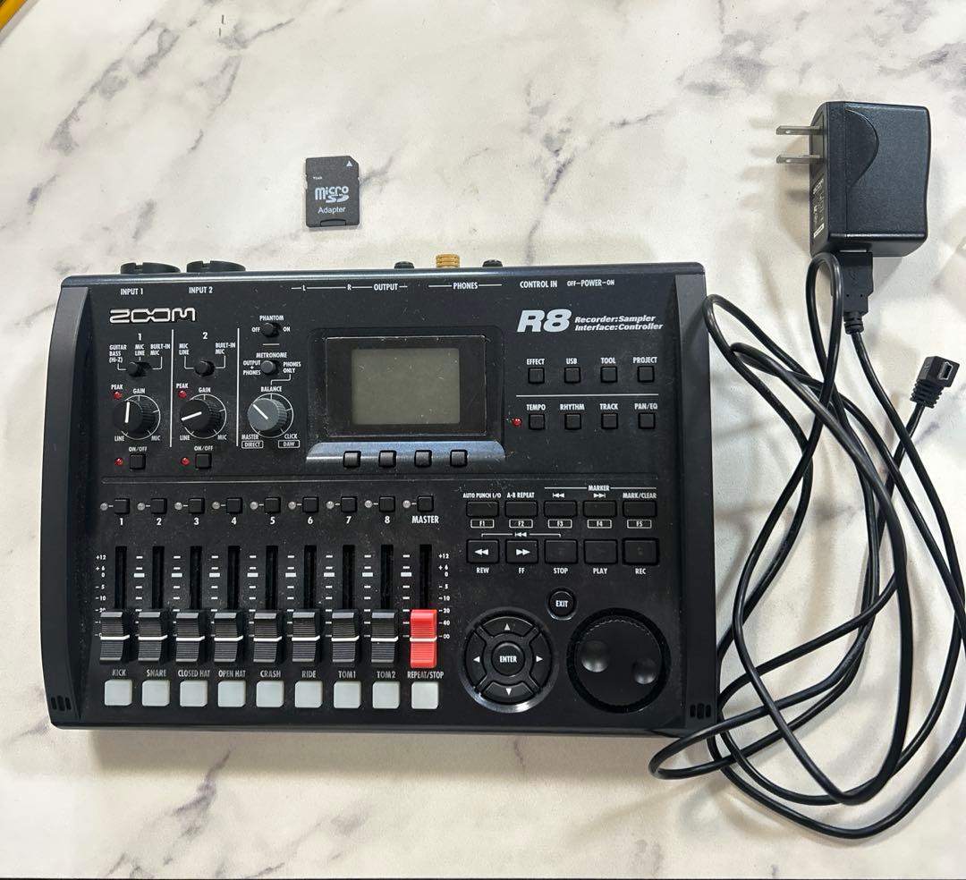 T*S様 ZOOM R8マルチトラックレコーダー