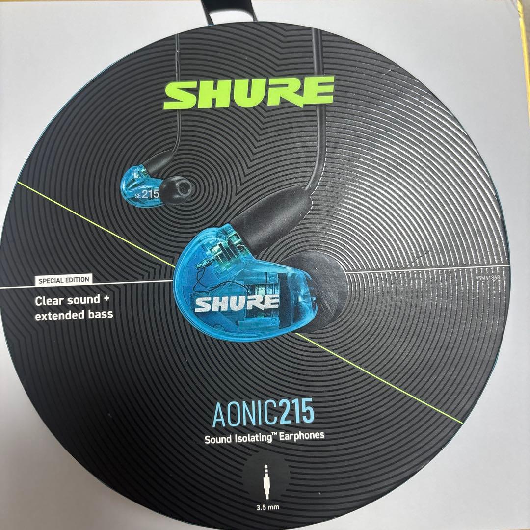 SHURE AONIC 215 マイク付きイヤフォン
