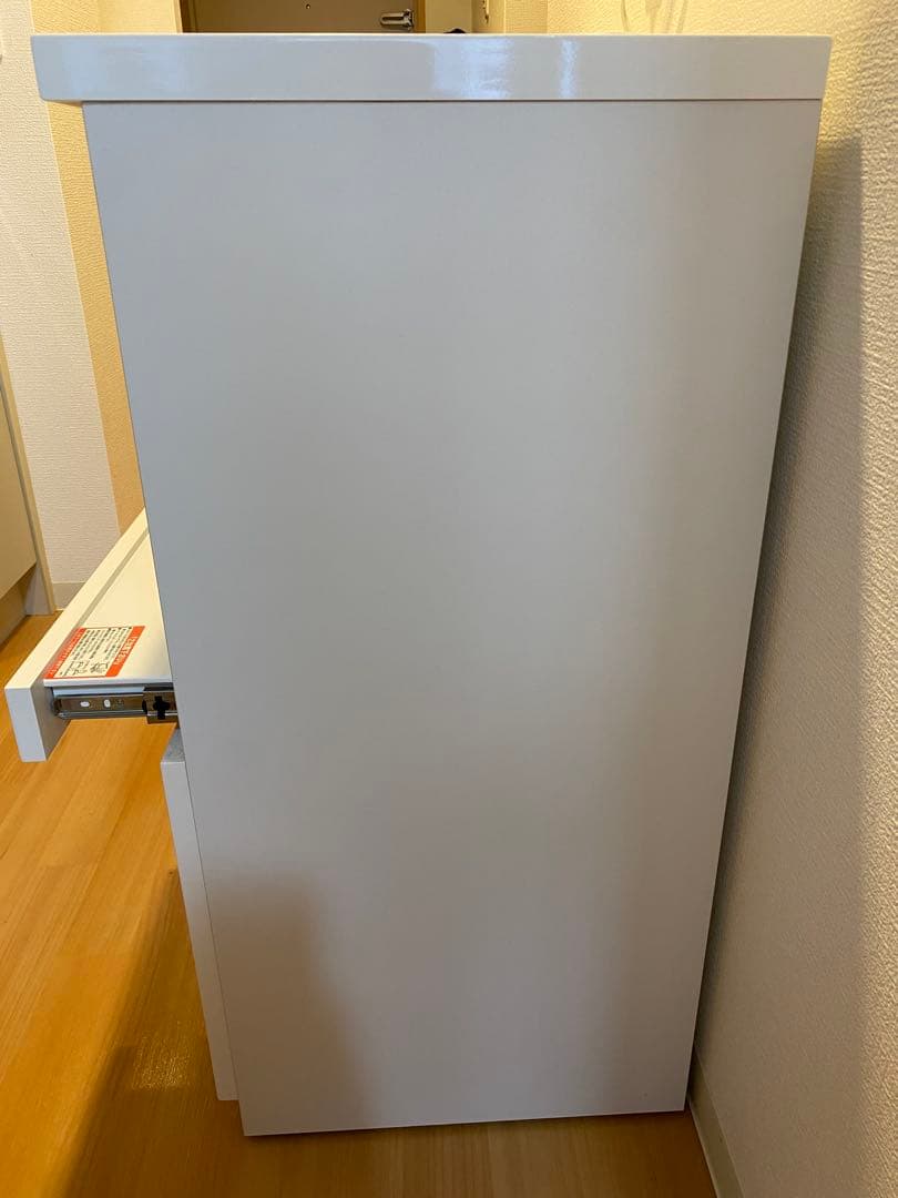 ニトリ 食器棚　ロータイプ　ホワイト