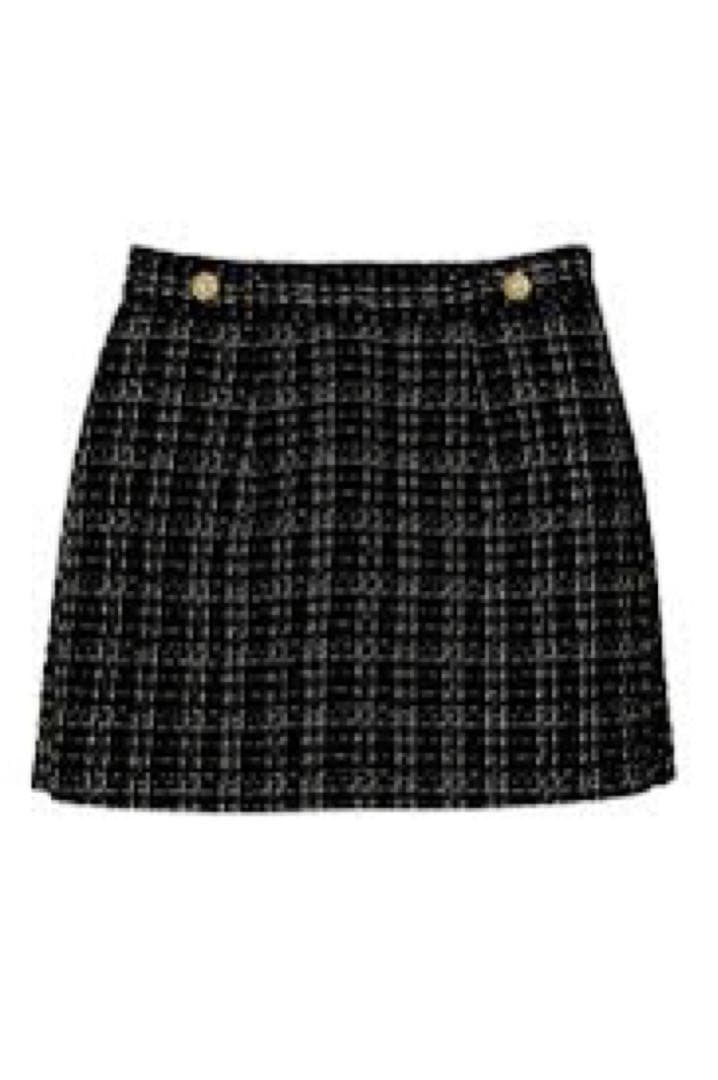 パンツ Herlipto Verlet Tweed Mini Skort