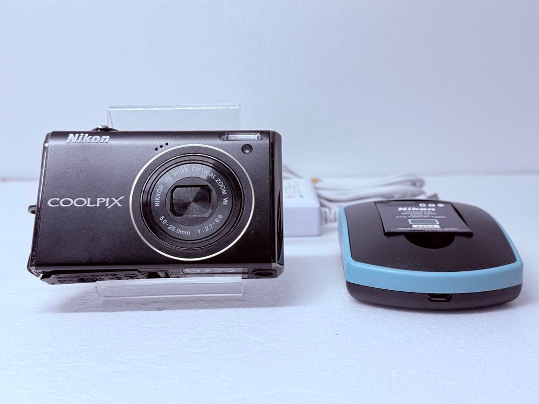 Nikon COOLPIX S640 ブラック 動作確認済 コンデジ レトロ