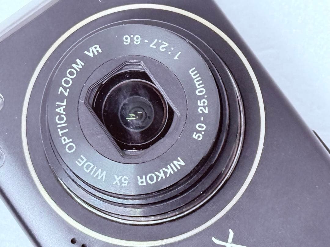 Nikon COOLPIX S640 ブラック 動作確認済 コンデジ レトロ