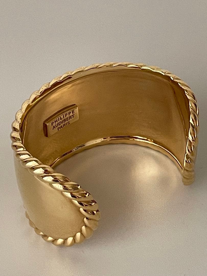 PHILIPPE AUDIBERT フィリップオーディベール　ゴールドバングル