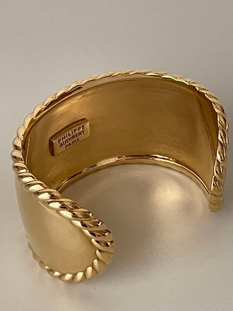 PHILIPPE AUDIBERT フィリップオーディベール　ゴールドバングル