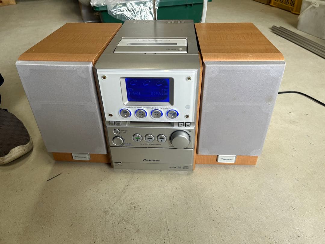 パイオニア XR-MDX737M ミニコンポ MD CD