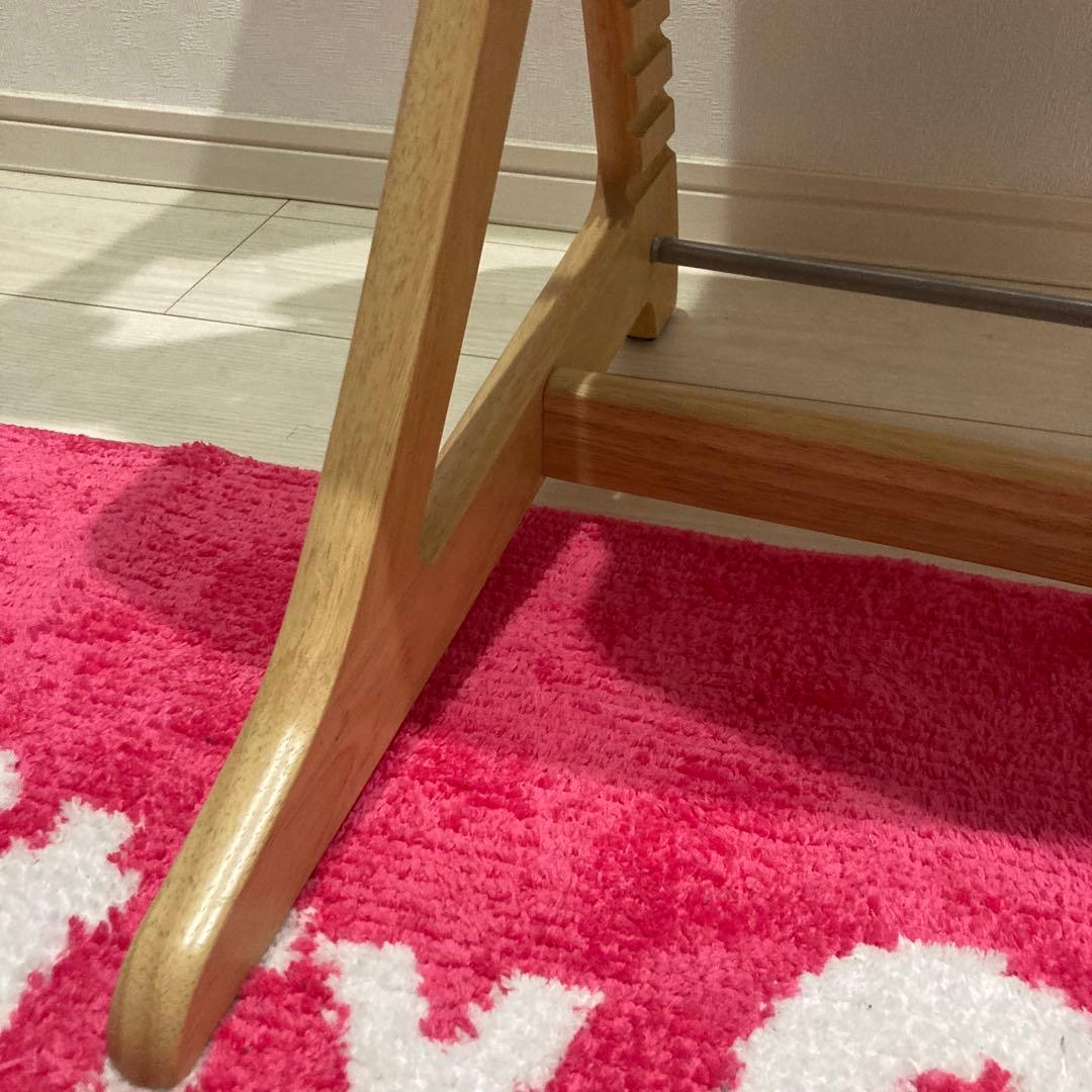 大和屋 すくすくチェアスリムプラス テーブル＆ガード付 ハイチェア ベビーチェア