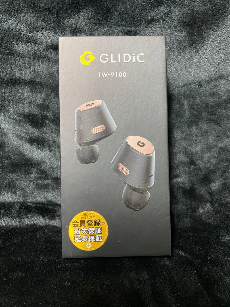 新品未使用　GLIDiC TW-9100 ワイヤレスイヤホン ブラック