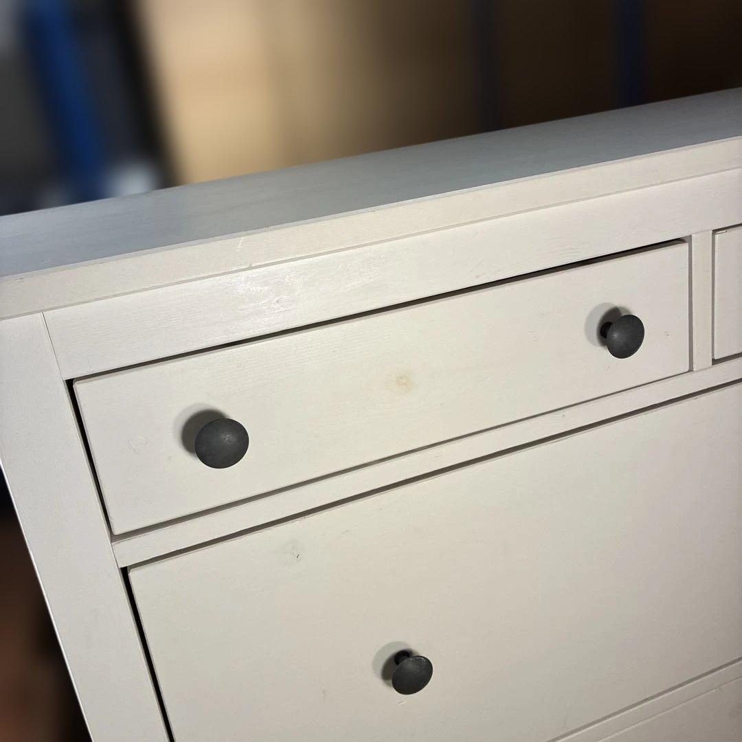 IKEA HEMNES チェストヘムネス5段　ホワイト 姫系 定価69,990円