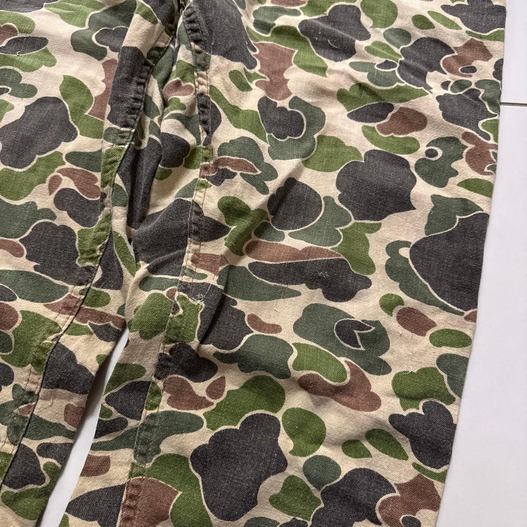 70s SAFTBAK ダックハンターカモ パンツ Vintage