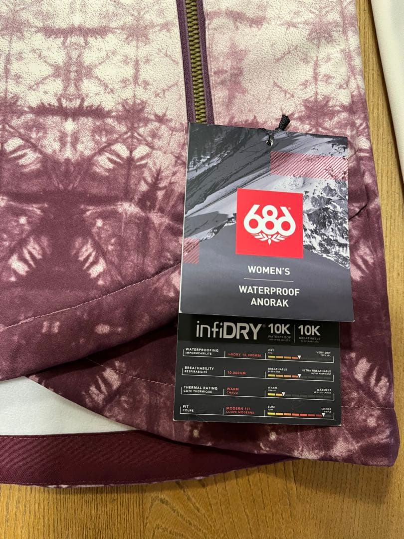新品未使用:定価23650円＊686防水スノーボードウェア 女性用