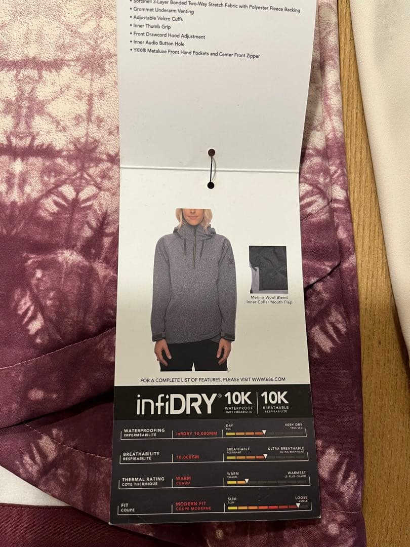 新品未使用:定価23650円＊686防水スノーボードウェア 女性用