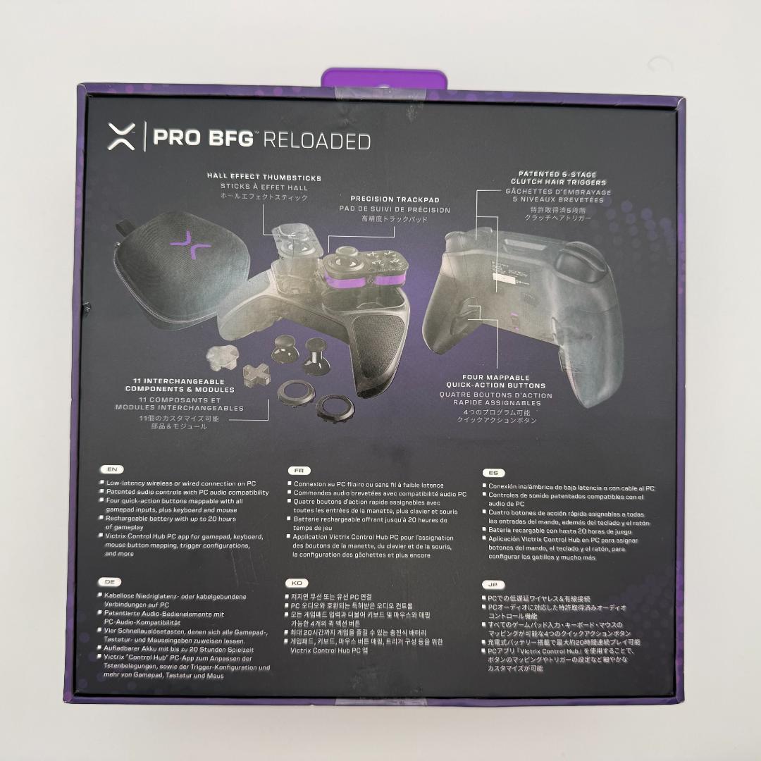 VictrixProBFGReloaded ワイヤレスコントローラー PC用