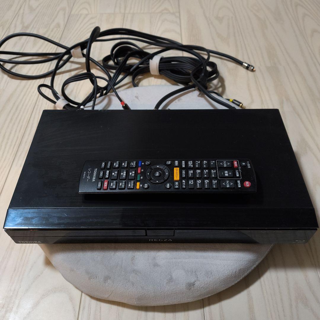 TOSHIBA ブルーレイレコーダー リモコン付き